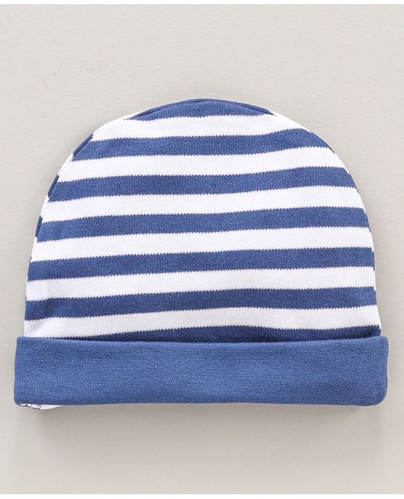 Babyhug 100% Cotton Mitten & Booties Cap - Diameter 10 cm