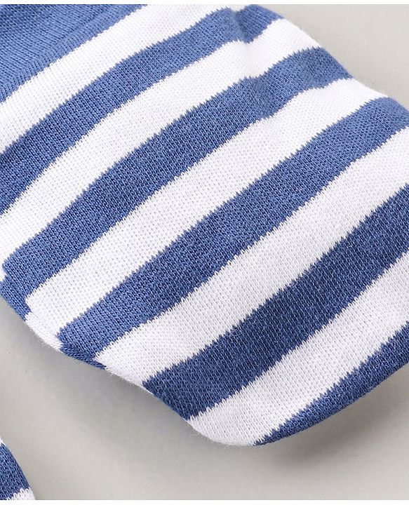 Babyhug 100% Cotton Mitten & Booties Cap - Diameter 10 cm