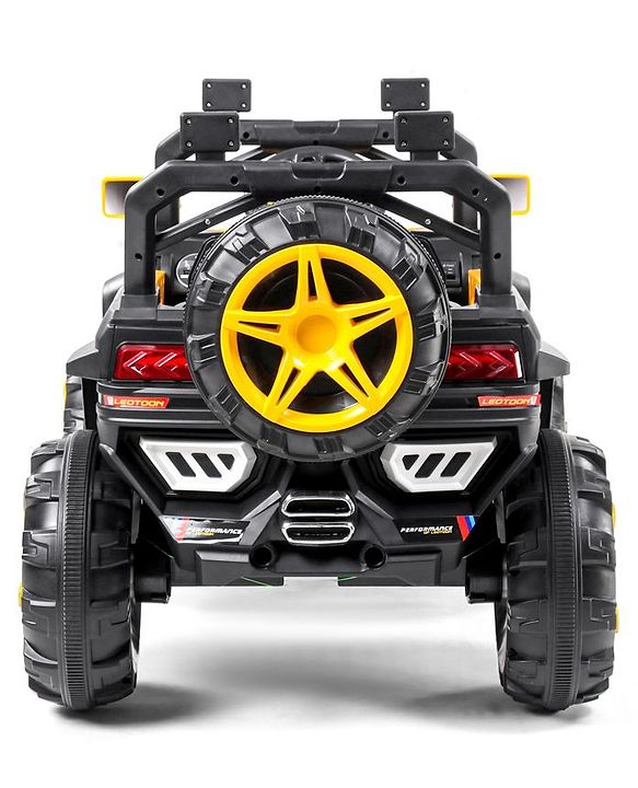 Babyhug Battery Operated Ride On Jeep With Light And Music - Yellow
