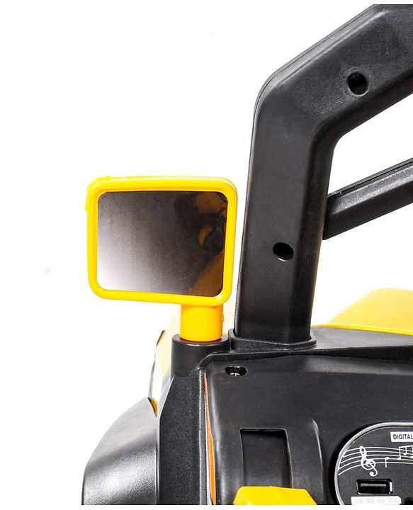 Babyhug Battery Operated Ride On Jeep With Light And Music - Yellow