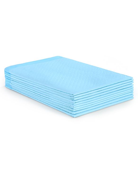 Babyhug Disposable Diaper Changing Mat Medium 10 Pieces - Blue