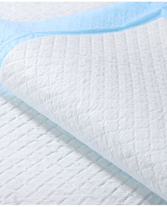Babyhug Disposable Diaper Changing Mat Medium 10 Pieces - Blue