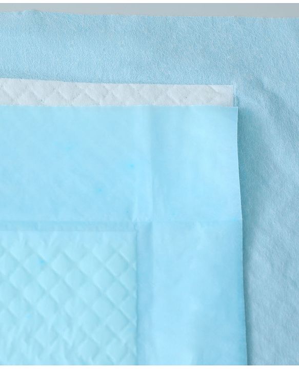 Babyhug Disposable Diaper Changing Mat Medium 10 Pieces - Blue