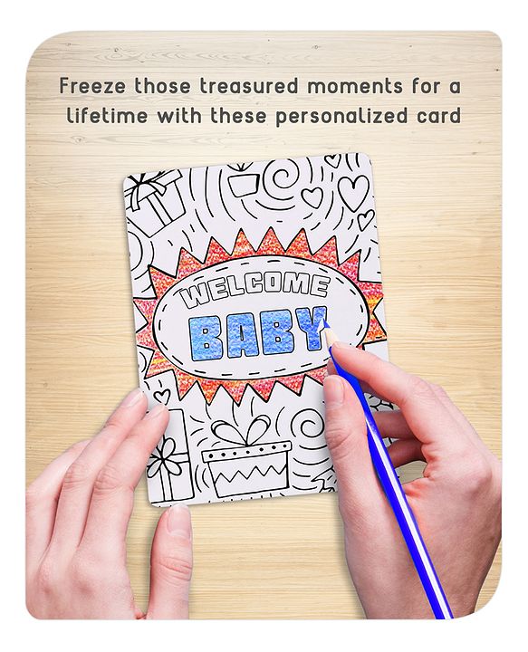 Babyhug Pregnancy Milestone Cards - English