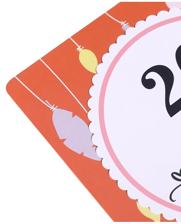 Babyhug Pregnancy Milestone Cards - English