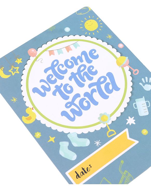 Babyhug Pregnancy Milestone Cards - English