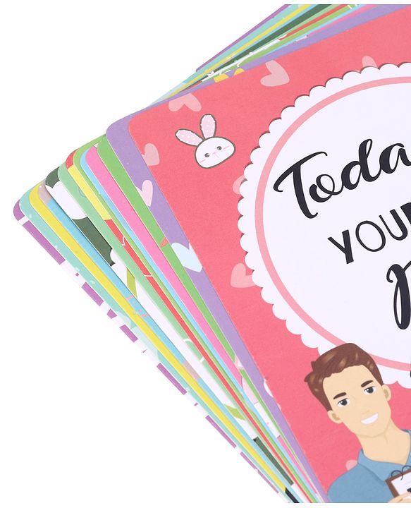Babyhug Pregnancy Milestone Cards - English