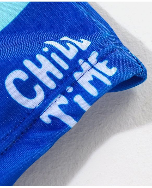 Babyhug Swimming Trunk Colour Block - Blue & Yellow