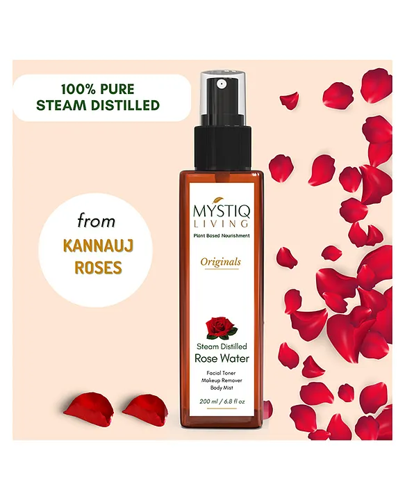 Rose water body online spray