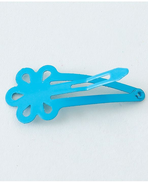 Babyhug Free Size Hair Clips Flower Design Pack of 16- Multicolor