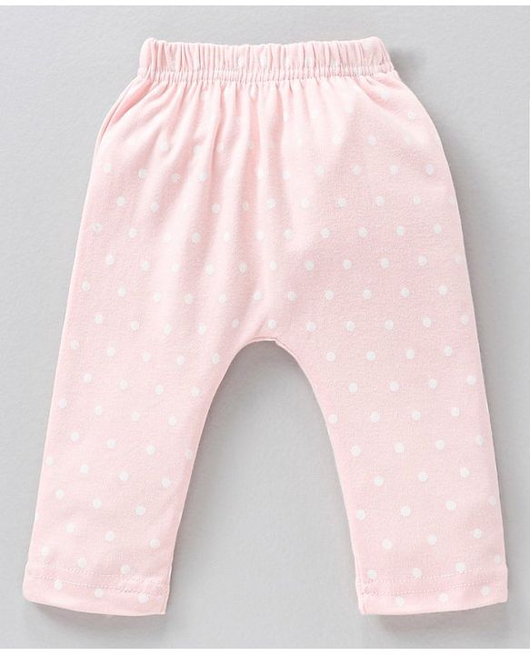 Babyhug Full Length Cotton Diaper Leggings Multi-Print Pack of 3 - Multicolour