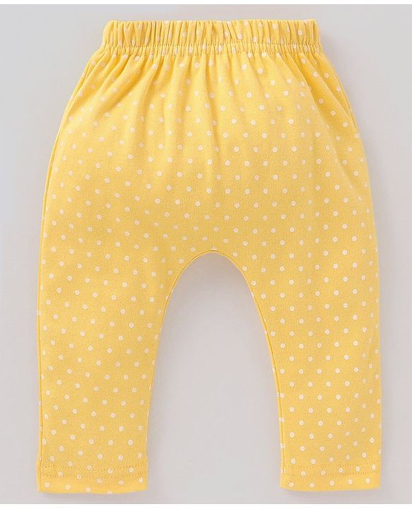 Babyhug Full Length Diaper Pants Bee Print Pack of 3 - Multicolour