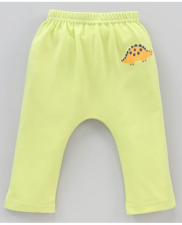 Babyhug Cotton Knit Full Length Striped Pack Of 3 - Green