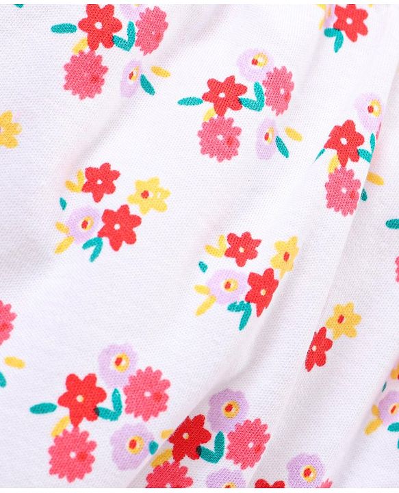 Babyhug Full Length Diaper Pants Multiprint Pack of 3 - Multicolor