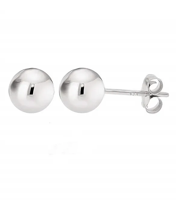 Yin Yang Sterling Silver Stud Earrings | Earthbound Trading Co.