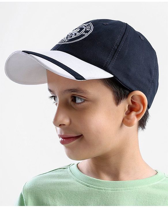 Pine Active 100% Cotton Cap Manchester City Embroidered Blue - Circumference 54 cm