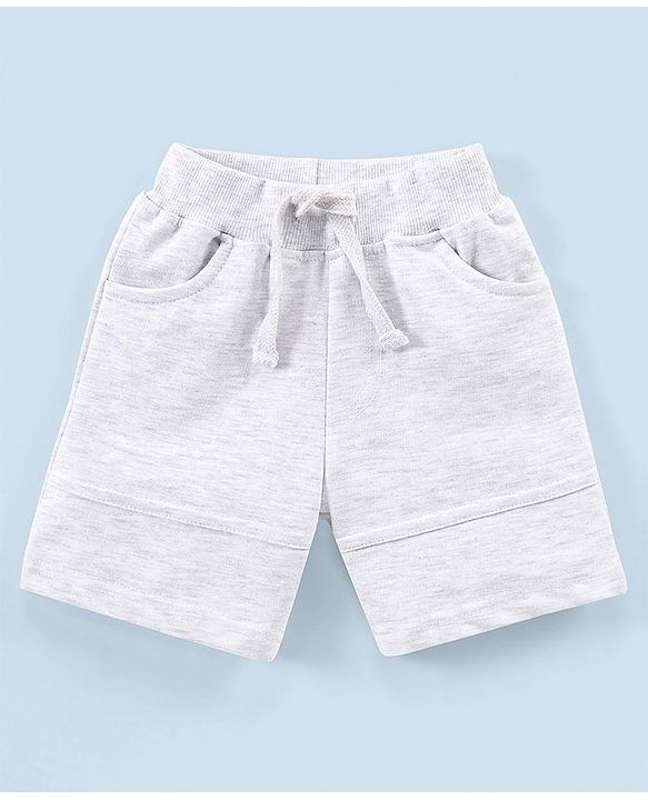 Babyhug Cotton Half Sleeves T-Shirt & Shorts Frog Print - Navy & White