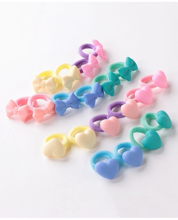 Babyhug Rubber Bands Pack Of 20 - Multicolor