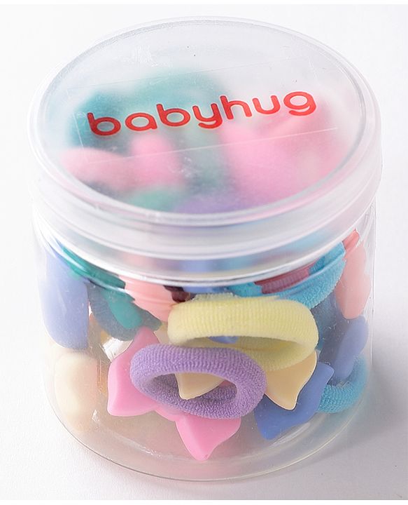 Babyhug Rubber Bands Pack Of 20 - Multicolor