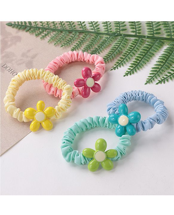 Babyhug Rubber Bands Sets Pack Of 4 - Multicolor