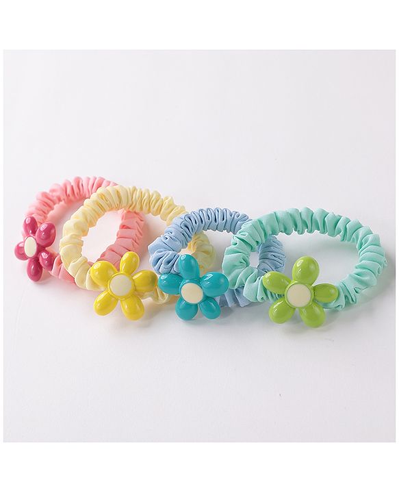 Babyhug Rubber Bands Sets Pack Of 4 - Multicolor