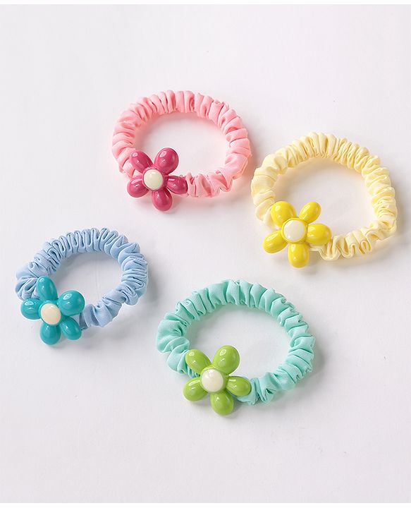 Babyhug Rubber Bands Sets Pack Of 4 - Multicolor