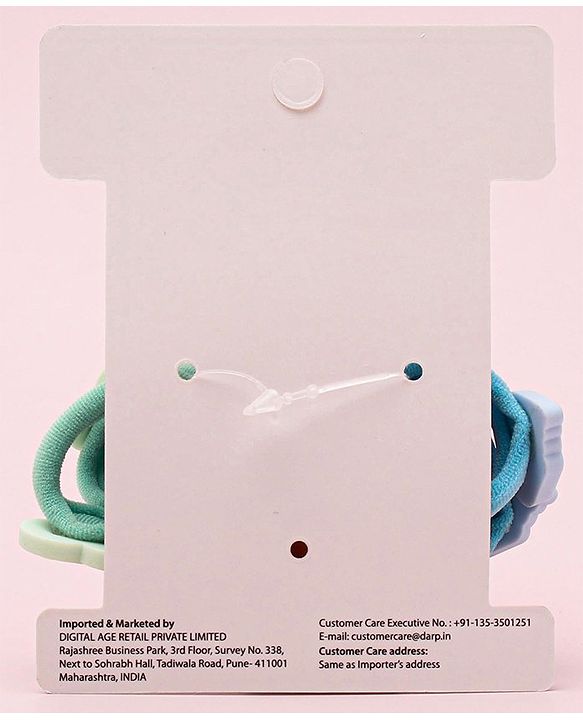 Babyhug Free Size Fruits Rubber Bands Set of 12- Multicolor