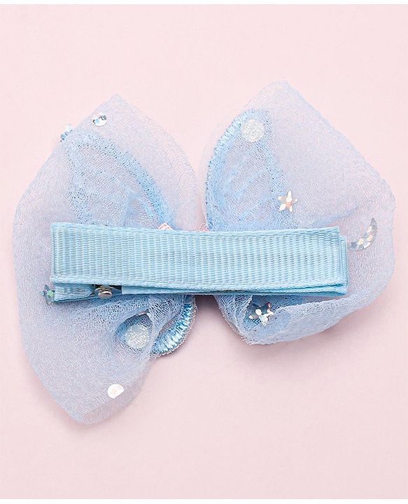 Babyhug  Free Size Bear Hair  Clips & Bow Rubber bands Sets of 9 - Multicolor