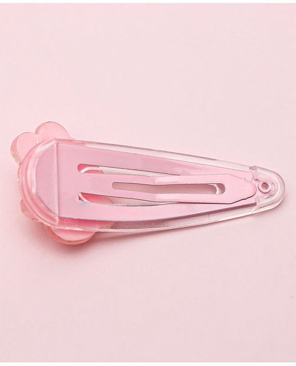 Babyhug  Free Size Bear Hair  Clips & Bow Rubber bands Sets of 9 - Multicolor