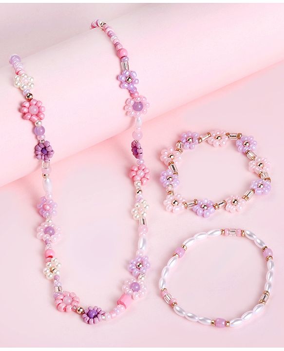 Babyhug  Neck Piece & Bracelets - Multicolor