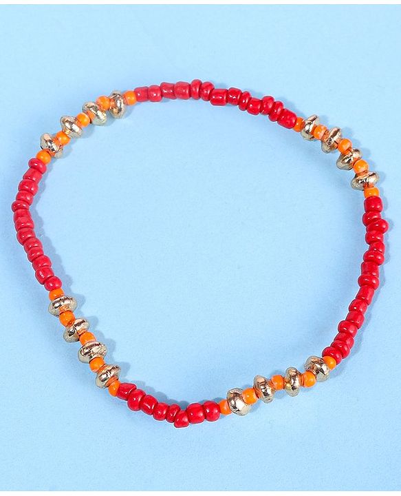 Pine Kids Free Size Necklace & Bracelet Set With Butterfly Detailing- Multicolor