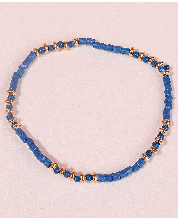 Pine Kids Free Size Necklace & Bracelet Set With Butterfly Detailing- Multicolor