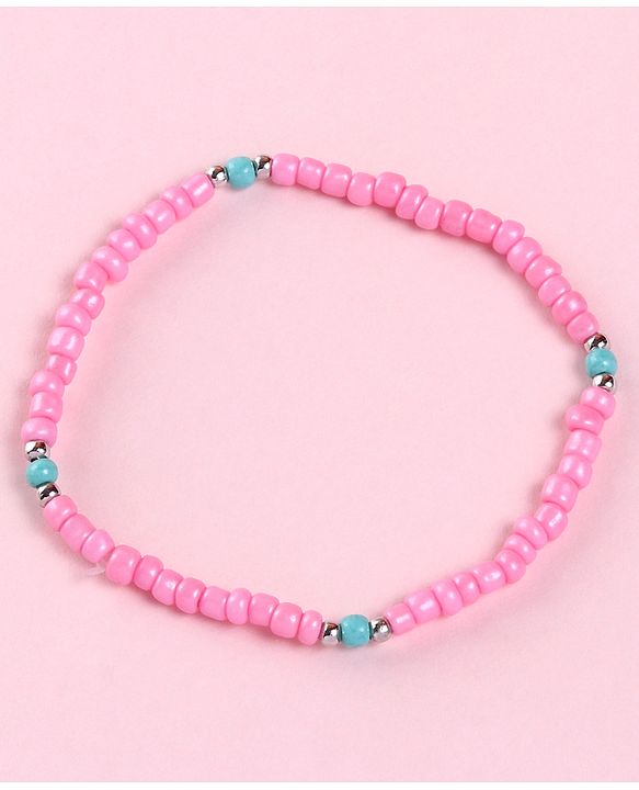 Babyhug Free Size Neck Piece & Bracelet Set- Multicolor