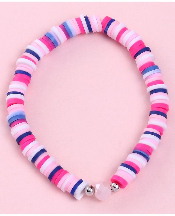 Babyhug Free Size Neck Piece & Bracelet Set- Multicolor