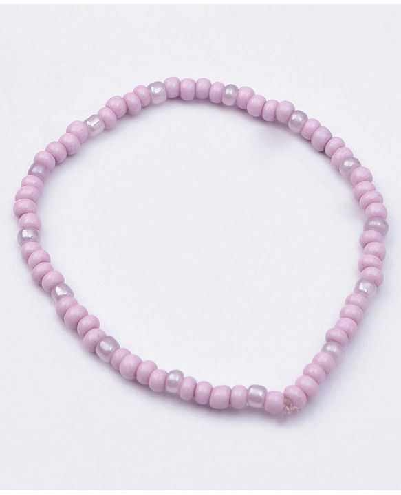 Babyhug Free Size Neck Piece & Bracelet Set- Purple