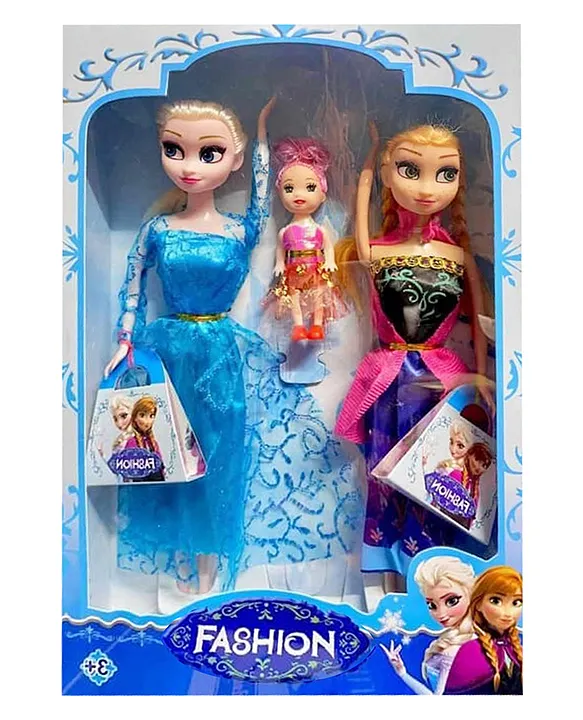 Little anna and online elsa barbies