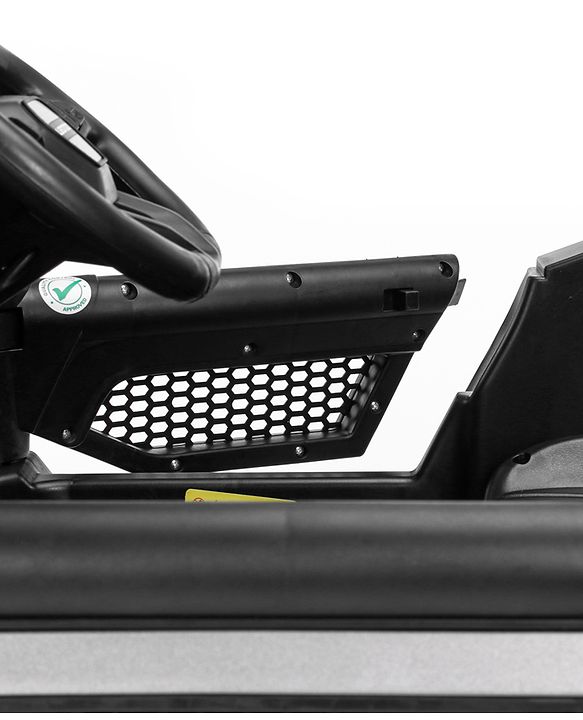 Babyhug Battery Operated Police Ride on Jeep with Light & Music - Black