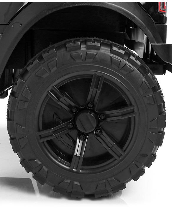 Babyhug Battery Operated Police Ride on Jeep with Light & Music - Black