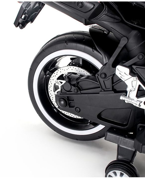 Babyhug Police Battery Operated Ride on Bike With Music & Light - Black