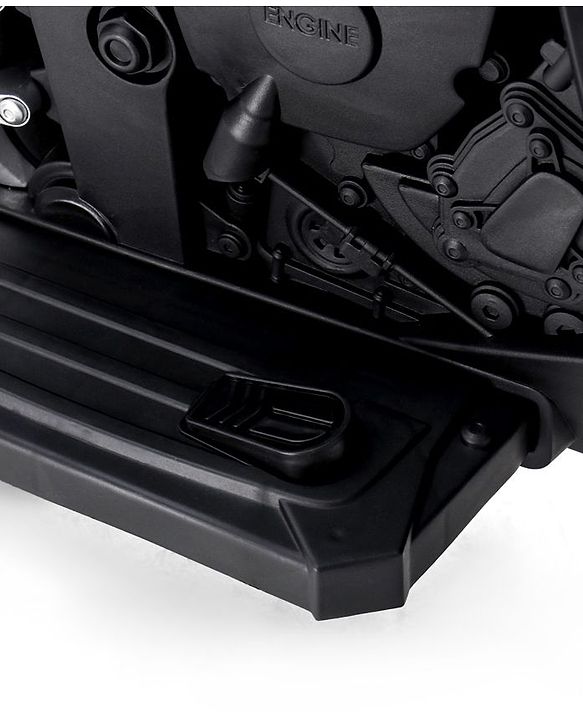 Babyhug Police Battery Operated Ride on Bike With Music & Light - Black