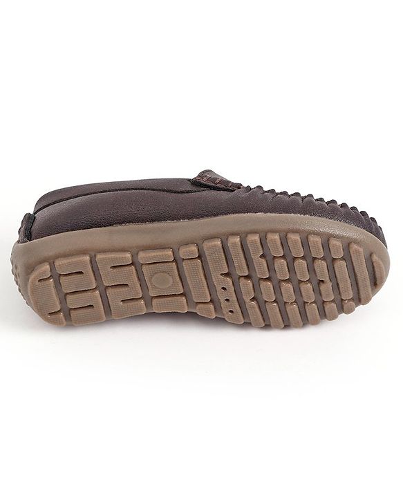 Cute Walk by Babyhug Slip On Formal Shoes - Brown