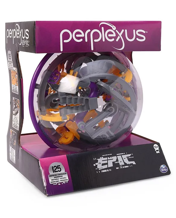 Spin Master Perplexus Epic 3D Puzzle Maze Game with 125 Obstacles  Multicolour (Edition May Vary) Online India, Buy Board Games for  (10-15Years) at  - 12302673