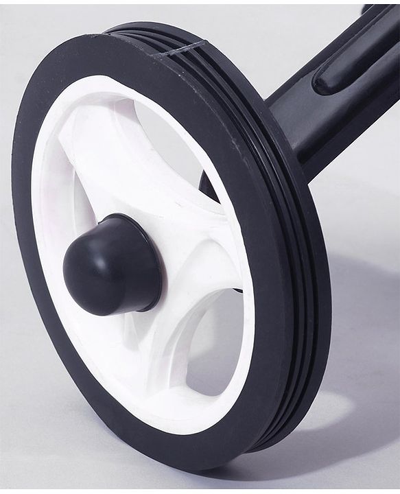 Babyhug Speedy Bicycle With Bell - Pink White| Storage Basket| Durable Brake