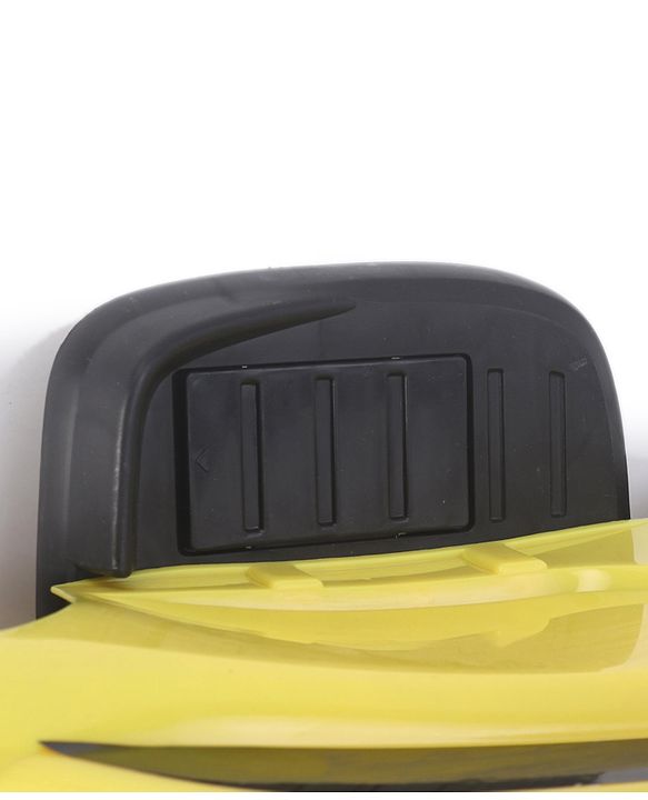 Babyhug 3 in 1 Manual Push Ride on Car with Parent Push Handle - Yellow