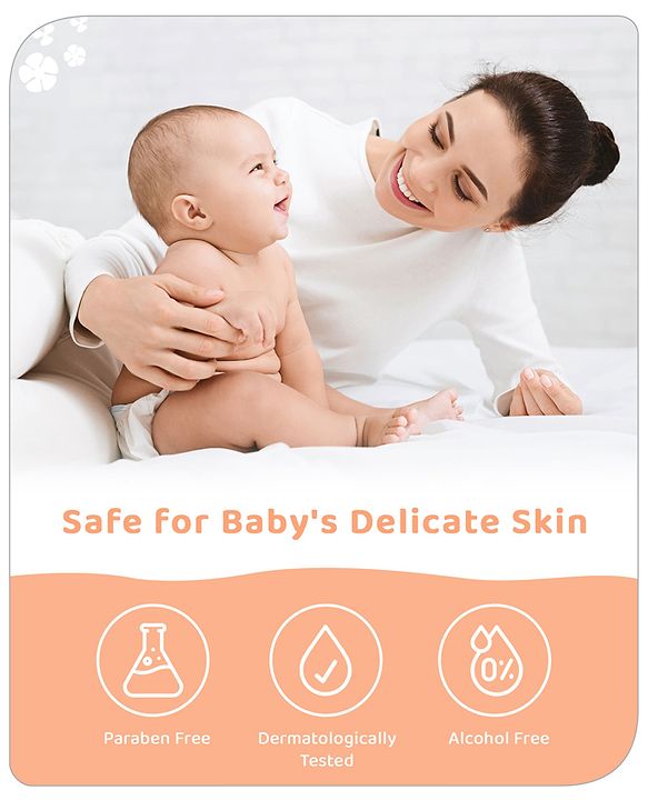 Babyhug Baby Memories Gentle Body Mist  150ml | Alcohol Free | Dermatologically Tested | Skin Friendly | Safe | Everyday Wear