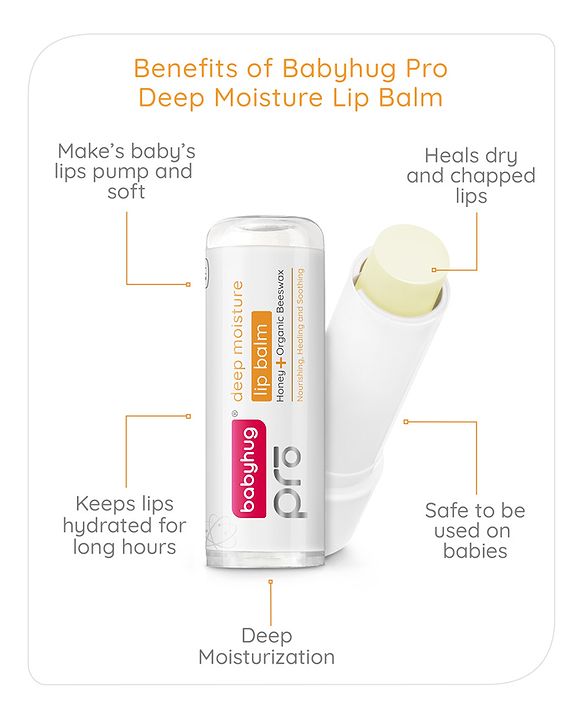 Babyhug Vanilla Lip Balm - 4.5 g