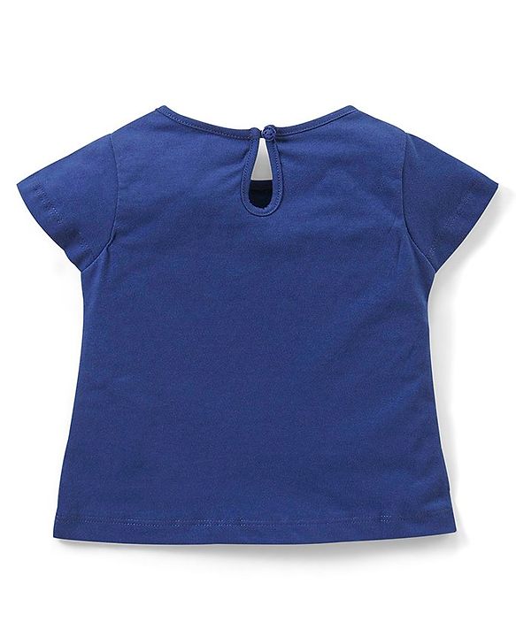 Babyhug 100% Cotton Half Sleeves Tee With Unicorn & Text Graphics Pack of 5- Pink & Blue