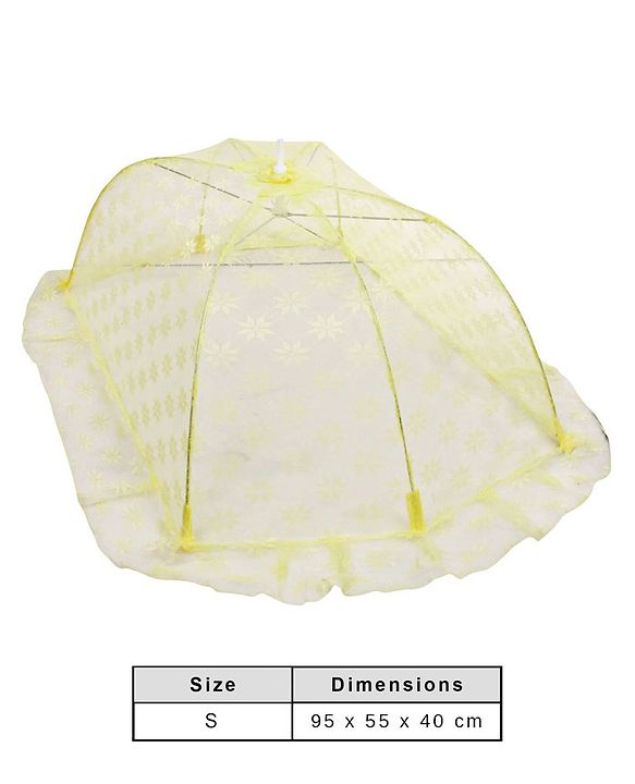Babyhug Portable Baby Mosquito Net Small  - Yellow