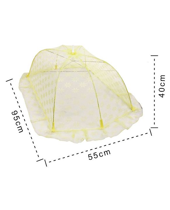 Babyhug Portable Baby Mosquito Net Small  - Yellow