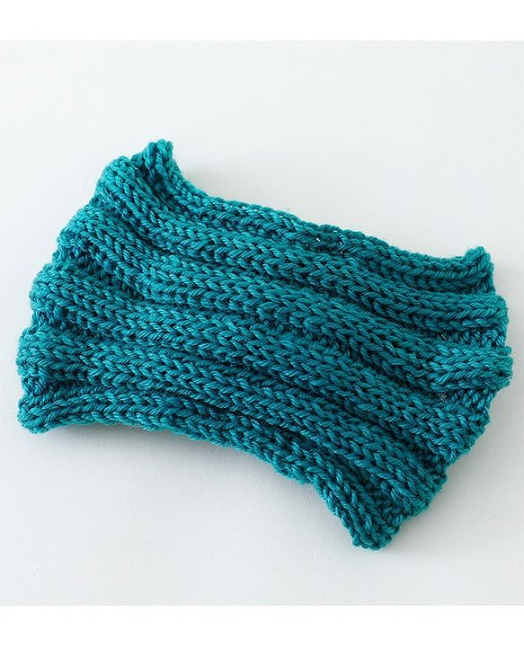 Babyhug Crochet Bow With Pearl Headbands - Blue